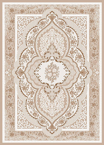 Российский прямой серый ковер визион 22003